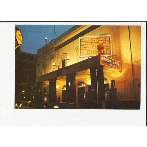 LONDON Theatre Royal Drury Lane Postcard by Arts Council