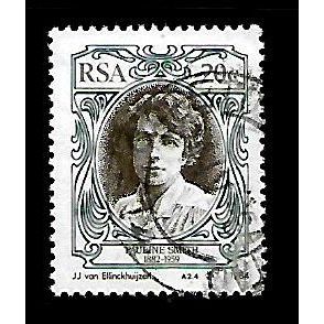 SOUTH AFRICA 1984 AUTHORS 20c PAULINE SMITH SG 555 FINE USED#