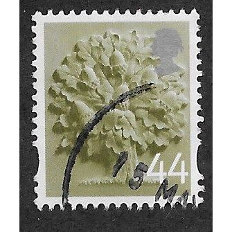 ENGLAND 44P 'OAK TREE' (EN11) FINE USED (EBID66-515)
