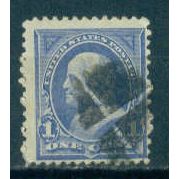 Used 264 1c Benjamin Franklin Barely Clears M02994