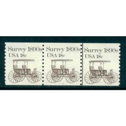 1907 18c Surrey Fine MNH Dry Gum PNC 5/3 W0227