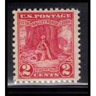 645 2c Valley Forge Fine MNH O1537
