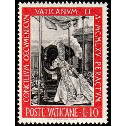Vatican 1966 Church Council 10L MNH Stamp