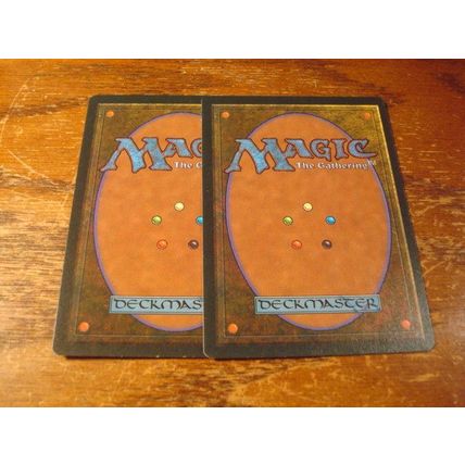 Magic The Gathering, MTG, 2-Cards, 1994, GOBLIN FLOTILLA, ex/nm