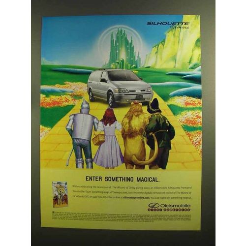 1999 Oldsmobile Silhouette Ad - Enter Something Magical