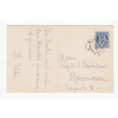 Hestmando Nordland Norway Norge 1925 Postcard
