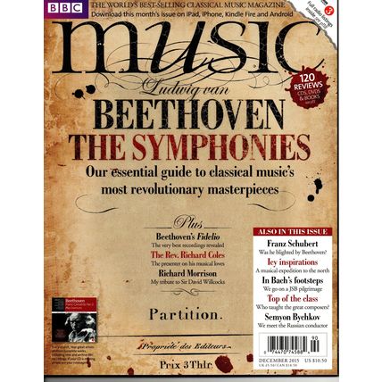 BBC Music Magazine December 2015 Ludwig Von Beethoven The Symphonies