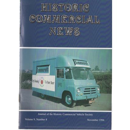 Historic Commercial News, Volume 9 No. 8 November 1994