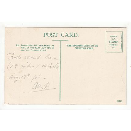 Bassenthwaite Lake & Skiddaw Keswick Postcard Cumbria Abraham's Series 306