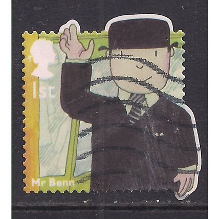 GB 2014 QE2 1st Classic Childrens TV ' Mr. Benn ' SG 3556 ( AA248 )