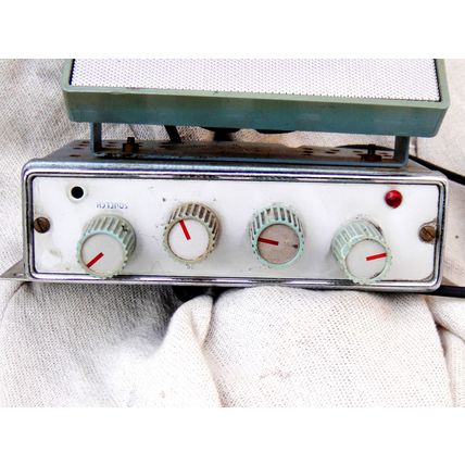 Police PYE Vangard / AM10 1960’s Control Box & Speaker For Motorbike & Car