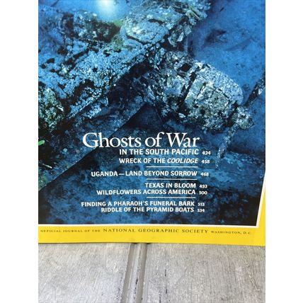 National Geographic Magazine April 1988 Ghost of War - Vintage Collectable p2