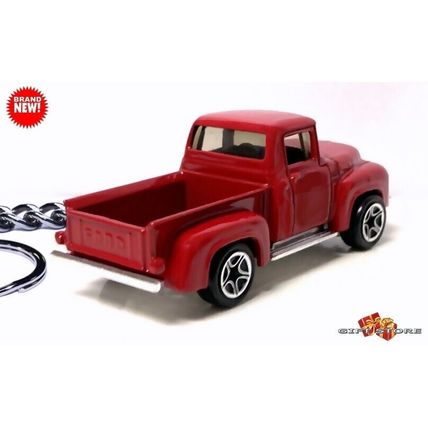 RARE KEYCHAIN 54~55~56 RED FORD F/F100 CUSTOM Ltd Ed. GREAT GIFT NOVELTY