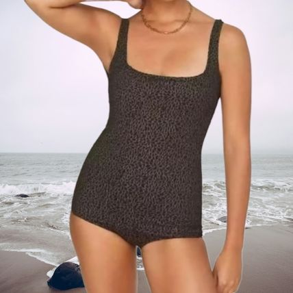 Demi Moore X Andie Swim The Marseilles One Piece Black Lurex Jacquard Size Small