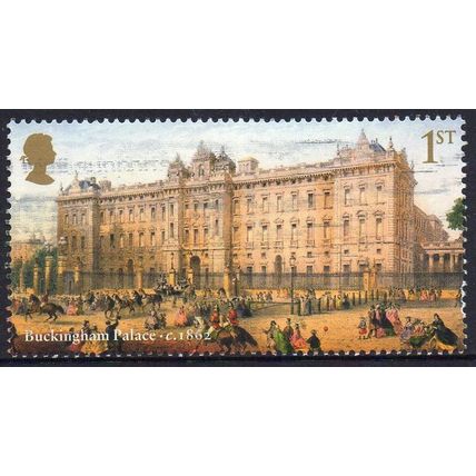 GB 2014 Buckingham Palace - Buckingham Palace c.1862 1st Used