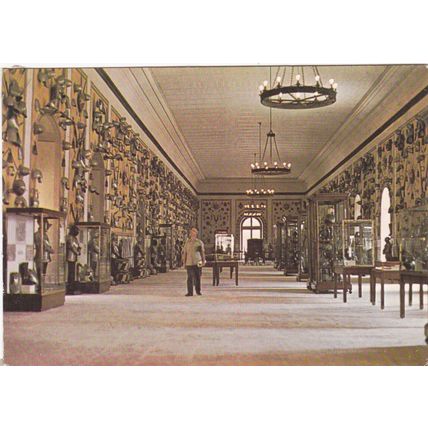 Palace Armoury Malta Postcard posted 1981 creased