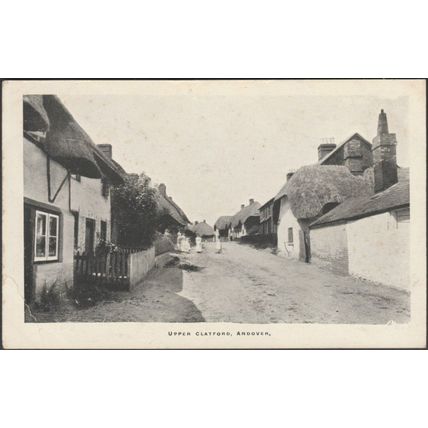 Upper Clatford, Andover, Hampshire, c.1910s - NSD Reward Card Postcard
