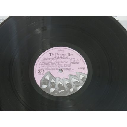 THE BOOMTOWN RATS, MONDO BONGO VINYL LP. WITH POSTERS