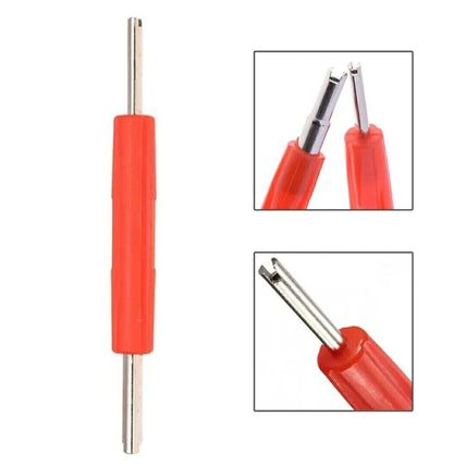 TYRE TIRE VALVE CORE REMOVER REMOVAL 2 WAY TOOL KEY CAR COMMERCIAL AGRICULTURAL
