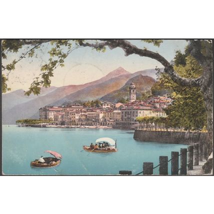 Lago di Como, Bellagio, 1909 - Photoglob Cartolina