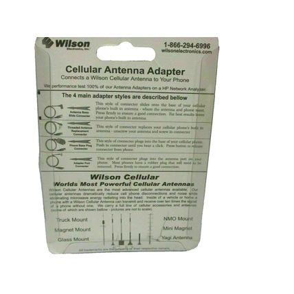 Wilson electronics cellular antenna adapter part # 359909 FREE SHIPPING