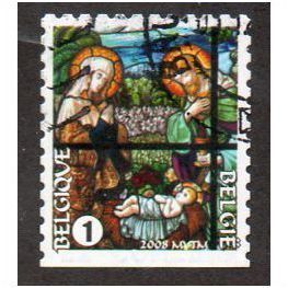 BEL 2008 (54c) (S/A) 'CHRISTMAS' FINE USED (EBID10479)