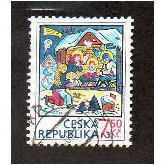 CZR 2007 7.50kc 'CHRISTMAS' FINE USED (EBID30-795)
