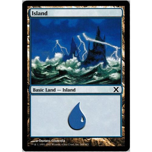 Magic the Gathering - Tenth Edition - #368/383 - Island