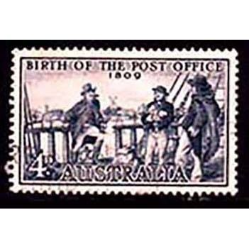 Australia 1959 Post Office 4d Used Stamp