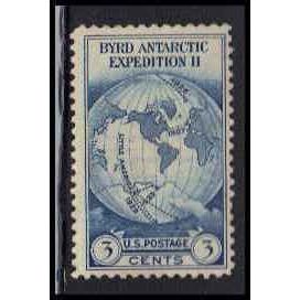 753 3c Byrd Expedition Just Clears MNH O5315