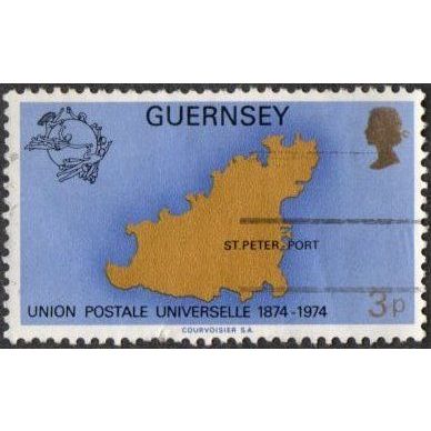 Guernsey 1974. 3p Value. Universal Postal Union. Fine Used