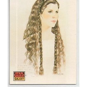 STAR WARS ' GALAXY series 1 ' card # 39 ( 1993 )