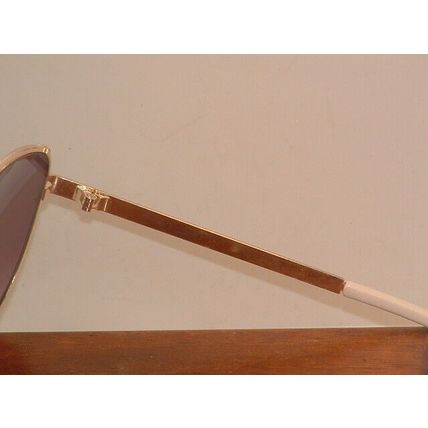 Pre-Owned Women’s Gold & White Tinted Fashion Sunglasses