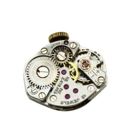 Waltham US PAT 2478.865 INT FHF ST 60 Watch Movement 15 J Size 15.3 x 17.95 mm