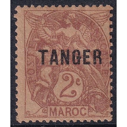 French Post Office in Tangier 1918 SG 2 MM (E-745 (1))