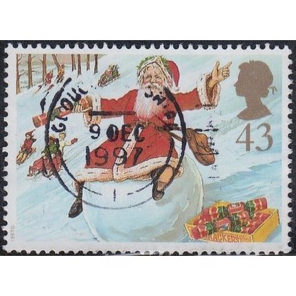 GB, 1997 43p Christmas, SG 2009 (Scott #1779), used.