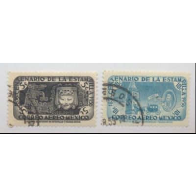 Mexico Stamps Scott #C229 To C230, Used