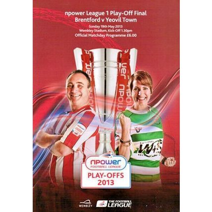 BRENTFORD v YEOVIL TOWN NPOWER LEAGUE 1 PLAY-OFF FINAL 2013