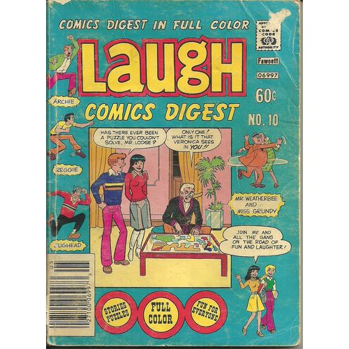 Laugh Digest Magazine Comic #10 Book May 1977 Archie Digest Library