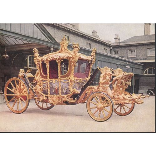 Vintage Tuck's PC - Her Majesty's State Coach