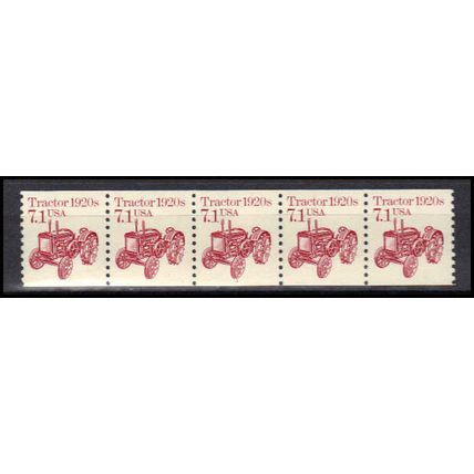 2127 7.1c Tractor Very Fine MNH Dry Gum PNC 1/5 X0655