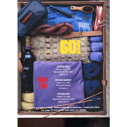 KNITTER'S Knitting Magazine #73 -WINTER 2003 Volume 20 Issue #4 SEEKING CLOSURES