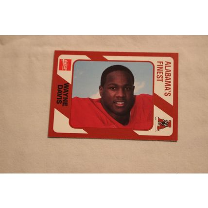 Wayne Davis 1989 Collegiate Collection Alabama's Finest NO. 197