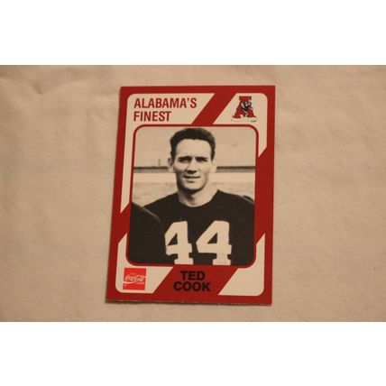 Ted Cook 1989 Collegiate Collection Alabama's Finest NO. 207