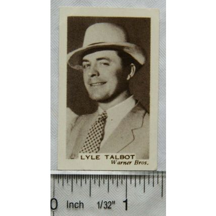 1936 Fucchino's Cinema Stars No. 46 Lyle Talbot