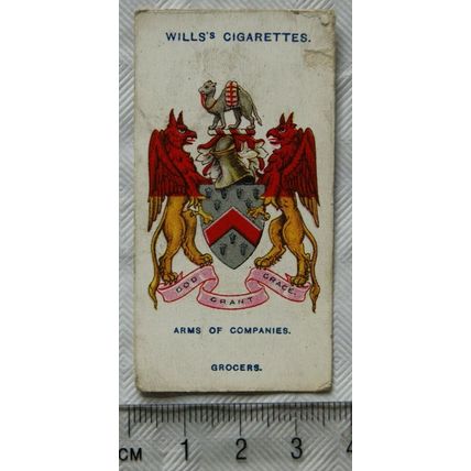 1913 Wills Arms of Companies No. 31 Grocers' Company