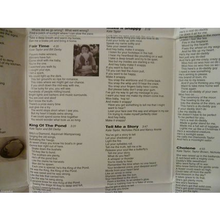 KATE TAYLOR music CD FAIR TIME 2009 12 TRACKS