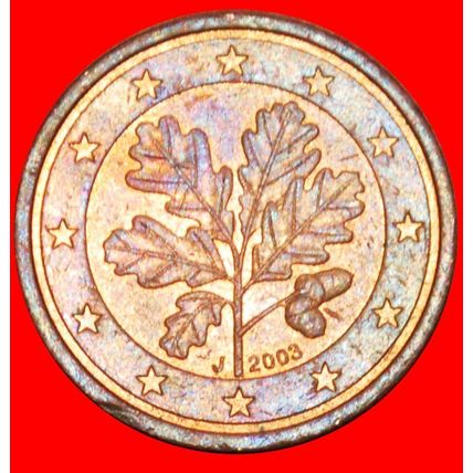 OAK (2002-2024): GERMANY ★ 2 EURO CENTS 2003J HAMBURG!★LOW START★NO RESERVE
