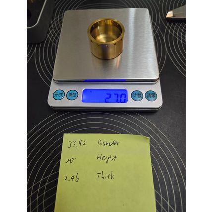 34*20mm Titanium Nitride coated caliper piston Honda Kawasaki Suzuki Nissin race