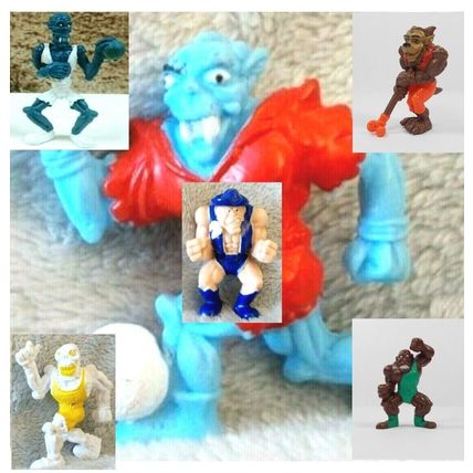 Monster Stars In my pocket 1995 MEG RARE Plastic Figures vintage RARE
